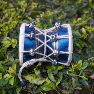 Traditional Wooden Damru Musical Instrument Handmade Shiva Drum for Temple Puja Folk Music Gift Export Quality - Product Image 4