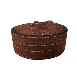 Ceinture de musculation en cuir pour la gym, le fitness, le powerlifting, le soutien du dos et l'entraînement de force - Product Image 3