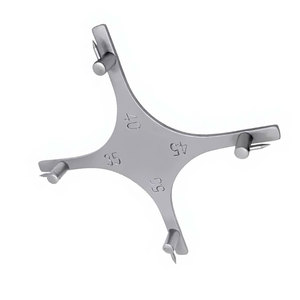 Medidor de Posicionamiento de Soportes Dentales (Boone Gauge) para Dientes Anteriores, Herramienta de Colocación de Soportes de Ortodoncia, Instrumento Dental de Precisión - Product Image 5
