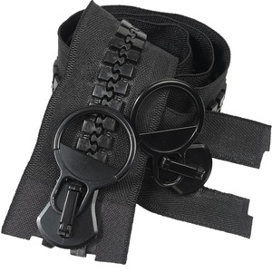 #3 <b>Large</b> Plastic Close-End Resin Zipper with Custom Logo Eco-Friendly and Smooth Teeth for <b>Tents</b> - Product Image 5