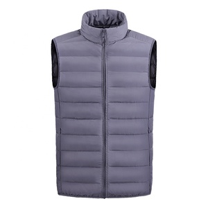 Chaleco Acolchado Cálido de Invierno Unisex al por Mayor, 100% Poliéster, Lona de Algodón, Diseño Personalizado, Nuevo, Moderno, Informal y Transpirable - Product Image 1