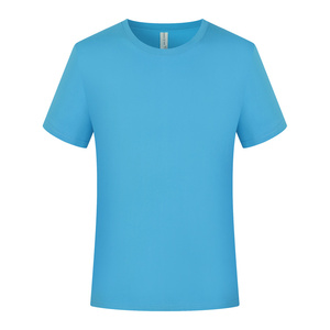 Camiseta de alta calidad para hombre, holgada, de verano, de color sólido, personalizable con logotipo y diseño. - Product Image 3