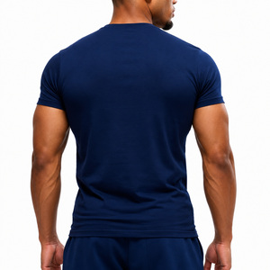 Camiseta Deportiva para Hombre, de Secado Rápido, Transpirable, Ecológica, 100% Algodón, para Gimnasio, Entrenamiento Deportivo - Product Image 4