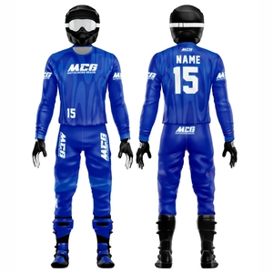 Traje de Motocross/MTB para Adultos, Unisex, Tallas Grandes, Impresión Digital, Lavado, Transpirable, Secado Rápido, % Poliéster, Ecológico - Product Image 1