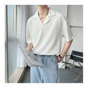 Polo Elegante para Hombre 2026, Alta Demanda, Tela Ligera y Elástica, Manga Corta, Ropa Casual de Negocios, Moda - Product Image 4