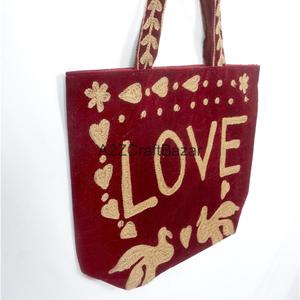 Bolso Tote de Terciopelo para Mujer, Gran Capacidad, Bolso de Hombro Acolchado Suave, Bolso de Moda con Logotipo Personalizado, Venta al Por Mayor - Product Image 5