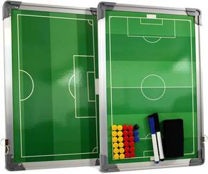 Tableau d'entraînement de football magnétique personnalisé, tableau de tactiques de football, tableau effaçable à sec, porte-documents d'entraînement, équipement d'entraînement - Product Image 4