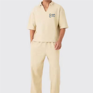 Survêtements d'été pour hommes, légers, écologiques, respirants, confortables, pour un usage quotidien et une détente décontractée - Product Image 1