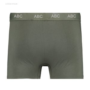 Calzoncillos bóxer para hombre al por mayor con logotipo personalizado directo de fábrica, cintura elástica, ropa interior informal, opción multicolor, Bangladesh - Product Image 5