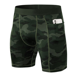 Shorts de compression imprimés tendance, inspirés du streetwear, shorts de course ultra-légers à compression - Product Image 3