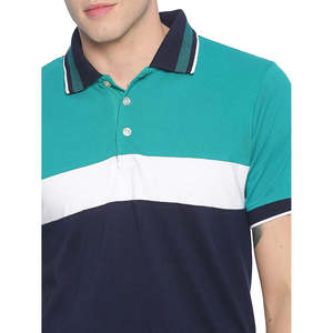 Polo Casual Elegante para Hombre, Mezcla de Algodón Transpirable, Cómodo para Uso Diario en Verano - Product Image 3