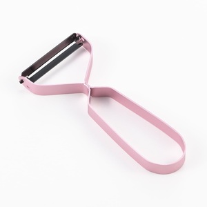 Éplucheur en aluminium, gris foncé, vert, rouge, rose, or, bleu, couleur mate, fabriqué au JAPON, vente en gros, ustensiles de cuisine, facile à nettoyer - Product Image 1