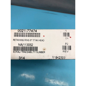 AMAT 0021-77474 ANILLO DE RETENCIÓN DE 6" CON CABEZA DE TITANIO, 170385 - Equipo y Piezas de Semiconductores de Confianza de Tradicción Global - Product Image 3