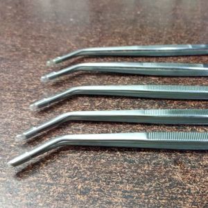 แหนบผ่าตัดแบบตรง/โค้ง 5 ชิ้น - Product Image 5