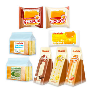 โอบาลาบ เพียว 3 ไทรแองเกิลชีสเค้ก 100 กรัม ขนมหวานพรีเมียมเนื้อครีม สดใหม่ อบนุ่ม อร่อย รสชาติเยี่ยม เหมาะสำหรับขายออนไลน์! - Product Image 1