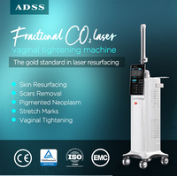 Équipement laser de médecine esthétique ADSS, machine laser fractionné au CO2, utilisée pour le traitement et la solution des problèmes du visage