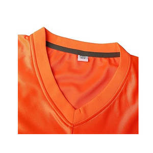 Maillot de sport athlétique en maille de football américain vierge personnalisé, respirant en polyester, style rugby, uniforme pour fête hip-hop - Product Image 4
