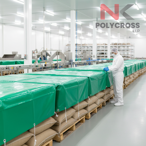 Bâche en PVC non toxique, enduite, anti-UV, imperméable, robuste, pour tente, rideau latéral de camion et protection industrielle - Product Image 4