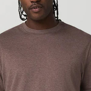 Camisetas para Hombre, Camiseta Lisa de Algodón Casual con Cuello Redondo, Diseño de Logotipo Personalizado, Color Sólido 2026 - Product Image 2