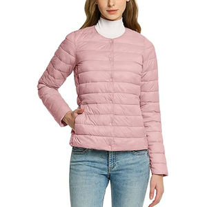 Chaqueta Acolchada Personalizada para Mujer, Manga Larga, Transpirable, Impermeable, Reversible, Precio al por Mayor - Product Image 3