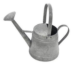 Regadera de metal de pequeña capacidad, perfecta para plántulas, bonsáis y huertos de hierbas de interior. - Product Image 2