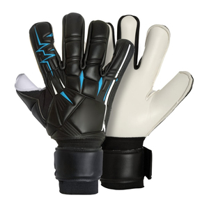 Football Goalkeeper Gloves Full Finger PU Leather Non Slip Breathable Adjustable Wrist <b>Strap</b> Hook Loop Closure Unisex Silicone - Product Image 4