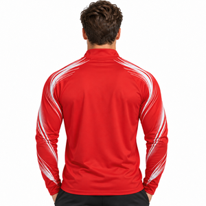 Camiseta Deportiva de Manga Larga para Hombre, Sublimada, de Poliéster, con Estampado Personalizado, de Secado Rápido, al por Mayor, de Fábrica OEM - Product Image 2