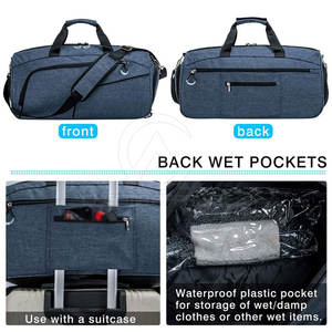 Sac de sport de qualité supérieure avec compartiment à chaussures indépendant pour les voyages, les entraînements et les activités sportives quotidiennes - Product Image 6