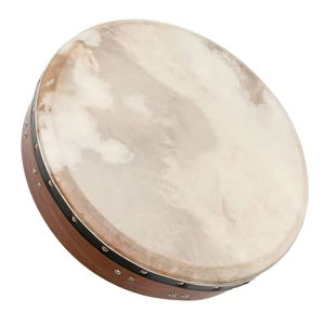 Bodhrán Irlandés de Cabeza Fija, Instrumento Musical, Bodhrán Irlandés de la Mejor Calidad, Bodhrán Irlandés Luminoso - Product Image 4