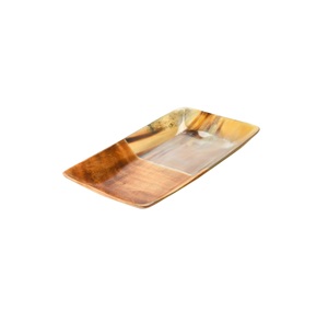 Bandeja de Servicio de Cuerno de Búfalo de Diseño Personalizado, Bandeja de Cuerno de Búfalo de la Mejor Calidad a Bajo Precio para Uso en el Hogar y Hoteles, Embalaje Personalizado - Product Image 6