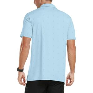 เสื้อโปโลสำหรับผู้ชายเสื้อโปโลผ้าฝ้ายโพลีเอสเตอร์พิมพ์ลายขนาดใหญ่พิเศษออกแบบได้ตามต้องการ - Product Image 5