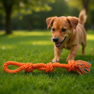 ของเล่นเชือกฝ้ายหลากสี ขนาด 60 ซม. สำหรับสัตว์เลี้ยง - Product Image 3