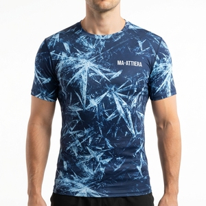 Camiseta de Compresión para Hombre, Manga Corta, Estilo Bape, Camiseta Gráfica para Hombre, Ropa Deportiva, Fitness, Atletismo - Product Image 1