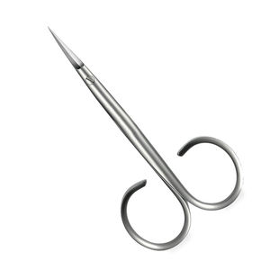 Tijeras Profesionales para Cutículas de Acero Inoxidable Dall Finish, Curvas, con Punta Afilada, para Uñas Encarnadas, Uso en Salones de Belleza, Personalizables - Product Image 2