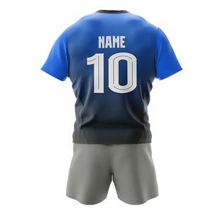 Uniforme de Rugby con Logotipo Personalizado de Diseño Superior, Ropa Deportiva Transpirable, Uniforme de Equipo de Talla Grande en Color Sólido, Conjunto de Ropa de Rugby - Product Image 2