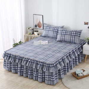 Ensemble de housse de couette matelassée couleur crème, rembourrage en polyester, utilisation hivernale, lavable en machine, hypoallergénique, respirant - Product Image 2