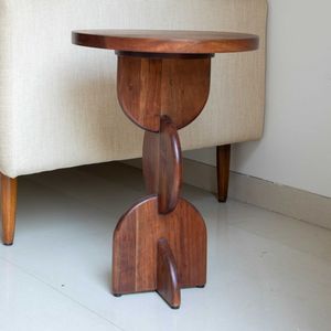 Mesa Auxiliar de Madera Práctica, Mueble Funcional con Superficie Conveniente y Construcción Robusta - Product Image 4