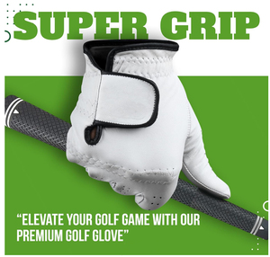 Gants de golf Vantrex Industries VI-GG-673 unisexes en cuir Cabretta respirant antidérapant avec sangle de poignet réglable pour droitier - Product Image 5