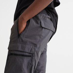 Pantalon de jogging athlétique pour homme, idéal pour la gym et la course, 100 % coton, séchage rapide, avec cordon de serrage, taille élastique et poches latérales - Product Image 5