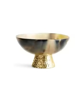 Tazón de Metal Premium para Chocolate con Acabado Dorado, Tazón para Servir Dulces, Tazón para Postres, Decoración para Mesa de Comedor - Product Image 5