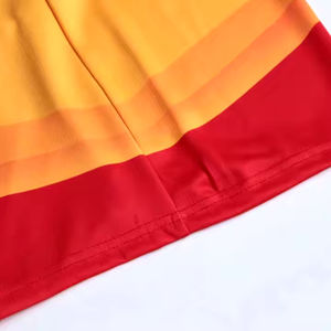 ชุดบาสเก็ตบอลระบายอากาศแบบซับลิเมชั่นสำหรับผู้ชาย ชุดทีม เสื้อและกางเกงขาสั้น ชุดทีมแบบกำหนดเองได้ ผลิตจากโพลีเอสเตอร์ 100% สำหรับทุกเพศ - Product Image 2