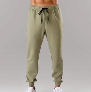 Pantalones Deportivos de Lona para Hombre, Estilo Casual, con Bolsillos, Corte Ajustado, Transpirables y Ecológicos - Product Image 1