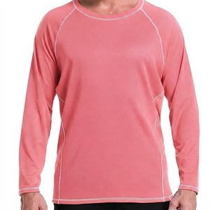 Chemise de surf à manches longues pour garçons, blanche, à séchage rapide, protection UV, écologique, antibactérienne, manches longues, polyester, pour adultes - Product Image 4