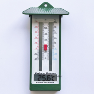 เครื่องวัดอุณหภูมิและความชื้นแบบดิจิตอล สำหรับใช้ภายในและภายนอกอาคาร พร้อมฟังก์ชั่นแสดงค่าสูงสุด ต่ำสุด หน้าจอ LCD ใช้งานได้ทุกฤดู ผลิตจากพลาสติก ยี่ห้อ RAPITECH รุ่น TH142 - Product Image 3