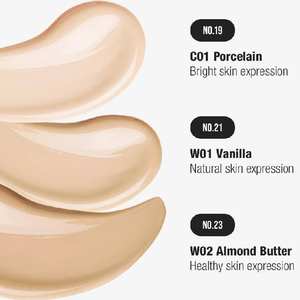 Vente de gros Seulement BRILLIANCE FIT GLOW FOUNDATION
W02 BEURRE D'AMANDE Blemish Cover Matte Maquillage Coréen Longue Durée - Product Image 5