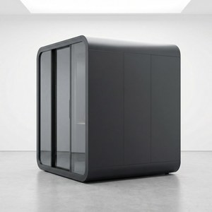Bâtiment de bureau préfabriqué, atelier, cabine privée insonorisée <span class=keywords><strong>en</strong></span> structure acier pour intérieur, portable, écologique, durable et ignifuge - Product Image 5