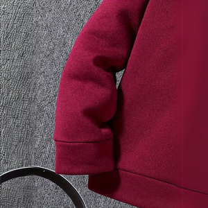 Trajes Deportivos Casuales de Invierno para Hombre, Transpirables, Ecológicos, Resistentes al Viento, con Logotipo Personalizado, Tela de Forro Polar, Teñido Liso, Diseño OEM ODM Directo - Product Image 4