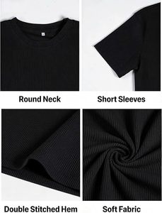 เสื้อยืดโอเวอร์ไซส์ผ้าฝ้ายแท้ 100% น้ำหนัก 220 กรัม พิมพ์ลายตามสั่งที่ไหล่ สไตล์ฮิปฮอป ไซส์พลัส ผ้าฝ้ายแท้ 100% ทรงบ็อกซี่ สำหรับผู้ชาย - Product Image 6