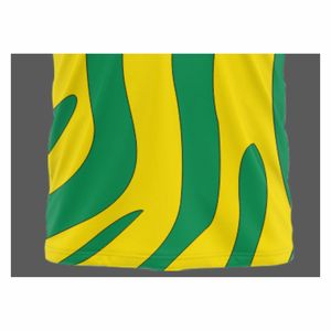 Camisetas Deportivas Personalizadas 100% Poliéster, Transpirables, de Secado Rápido, Ecológicas, para Hombre, Moda Fútbol, Fabricante OEM ODM - Product Image 6