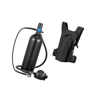Bombola Subacquea Portatile da 1,9L, Mini Serbatoio ad Alta Pressione Riutilizzabile per Immersioni di 35 Minuti, Respirazione con Ossigeno - Product Image 1